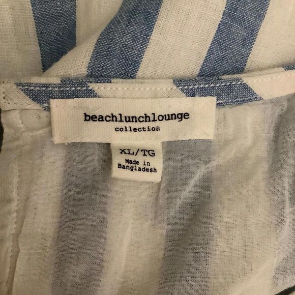 BeachLunchlounge Striped Sleeveless Dress XL - Picture 4 of 4